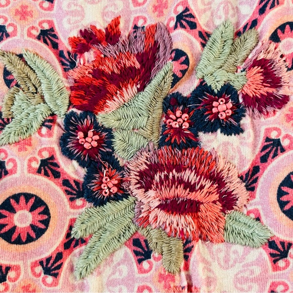 Sundance Pink Celebration Long Sleeve Tee | XS - Picture 2 of 7